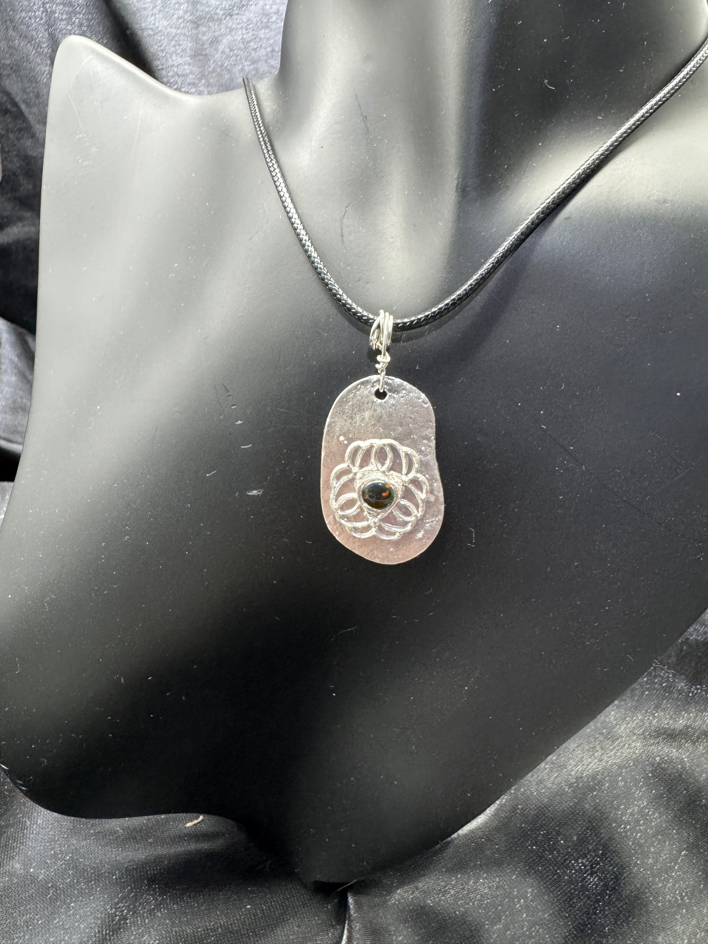 Filigree Flower Pendant